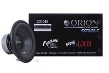 ORION CO104S 10" 400W Subwoofer, Black