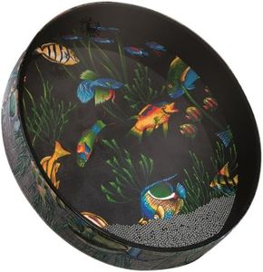 Remo 12" Ocean Drum, Fish Design Head