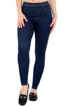 Ex Famous Store Pull On Jeans for Women UK 6-22, High Waisted Jeans Women Stretchy Ladies Jeans Skinny Denim Jeans Women Jeggings for Women UK Blue