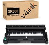 v4ink Compatible DR-630 Drum Replacement for Brother DR630 DR660 Drum for Brother HL-L2300D HL-L2320D HL-L2340DW HL-L2360DW HL-L2380DW MFC-L2700DW MFC L2720DW L2740DW DCP-L2520DW DCP-L2540DW Printer