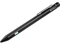 Sandberg Precision Active Stylus Pen, Stylus Pencil for Touch Screens, Precision Active Stylus Pen, High Sensitivity, Ultra-Thin Point, Rechargeable Stylus for iPad Surface iPhone Samsung Pixel