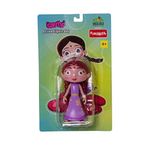 Funskool-Chutki Action Figure,Green Gold Chhota Bheem and Friends with Articulation,4 inches,Collectible,for 4 Year Old Kids and Above,Toy