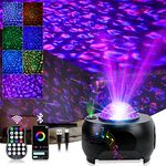 URAQT LED Projector Lights, Smart USB Star Projector Light with Remote & APP Control, 2022 Upgraded Water Pattern Star Sky Night Light Projector, Ceiling Mood Light for Kids Adults Room Decoration
