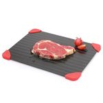 Spectabilis Defrosting Tray for Frozen Meat, Miraculous Rapid Natural Heating Defroster, Large Size Thawing Plate Kitchen Mat,Meat Tenderizer