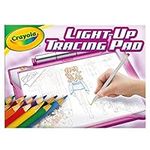 Crayola Light Up Tracing Pad - Pink, Drawing Pads for Kids, Kids Toys, Light Box, Birthday Gifts for Girls & Boys, Ages 6+ [Amazon Exclusive]