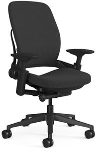 Steelcase Leap Office Chair - Ergonomic Work Chair with Natural Glide System & Liveback Technology | 12-Year Warranty