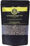 GLENBERG | SLIM DETOX RELAX TEA | Green Tea with Garcinia Cambogia | Evening Tea | 100% Natural (50 Grams | 25 Cups)