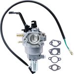 RAROZEEK Carburetor P28-4-H Dual Fuel Generator Carburetor Compatible with Huayi P28-H-4 338cc 389cc 420cc 439cc 459cc Generators Compatible with Champion Dual Fuel Generator Carb Part#47.131000.25