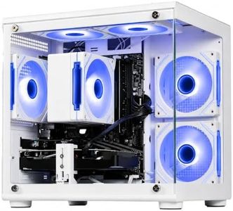 WIWB Gaming PC Desktop Computer - Ryzen 7 4700LE, Radeon RX 6500XT 4GB