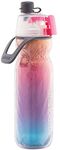 O2COOL HMLDP07 Plastic Water Bottle, 20 Ounce, Raspberry Ombre