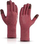 Pure Wool Winter Thermal Gloves Men