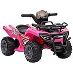 Aosom Kids ATV Four Wheeler Ride on