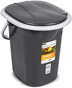 Green Blue GB320 Toilette Touristique foncé Toilette de Camping 19L Mobile Toilette de Voyage (GB320AG)