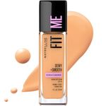 MAYBELLINE - Fit Me Dewy + Smooth Foundation Soft Tan - 1 fl oz (30 ml)