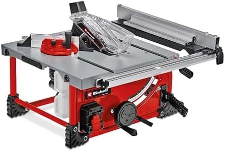Einhell 4340451 Cordless 8-1/4" Worksite Table Saw TE-TS 36/210 Li-Solo 36V (36V Lithium-Ion, 3800 RPM, Table Extender, incl. Angle Stop. Battery and Charger not Included)