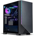 Thermaltake Computer System Rapture V3 Gaming PC - Intel 12th i5 12400F /RTX 3060 /16GB RGB RAM/AIO / B660 Chipset WiFi /H550 ARGB, Black, CA-4W1-00D1WA-02