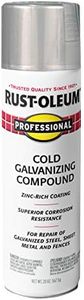 Rust-Oleum 7585838 Professional Cold Galvanizing Compound Spray Paint, 20 oz, Gray