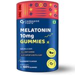 Carbamide Forte Melatonin 10mg Gummies for Better Sleep | Sleep Supplement - 60 Veg Gummies