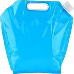 Drofail Collapsible Drinking Container, 5L Folding Water Bag Picnic Storage bag, BPA Free water for Hiking Sport Camping – Pack Of (5 Liter, 5)