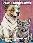 Paws and Claws: Dogs and Cats Color