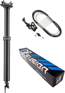 XFUSION Manic Dropper Seatpost, OD:34.9mm-100mm/ 125mm/ 150mm/ 170mm/ 190mm/ 200mm Travel, Internal Cable Routing with Remote Lever and Retail Package,for MTB and E-Bike (Travel:125mm)