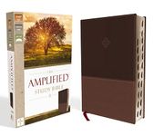 The Amplified Study Bible, Leathersoft, Brown, Thumb Indexed