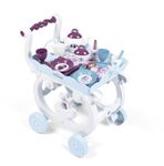 Disney Frozen 2 Pretend Play Kids Toy Tea Trolley Includes 17 Accessories Including Tea Set On Wheels, Play Cutlery and Removable Tray For Children From 3+