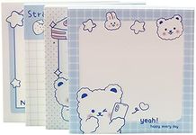 4 Pack Cute Sticky Notes Kawaii Sti