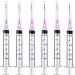 100 Pack - 3ml 18 Gauge 1.5 Inch Syringe Lab Supplies, Individually Sealed Packaged