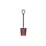 Faithfull FAIAST2MYD All Steel Contractors Taper Mouth Shovel (No2) MYD Handle