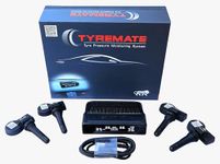 MANATEC TYREMATE – TPMS for Car with Solar Display and 4 RF Sensors for tubeless tyre (MZ10017)