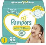 Pampers Swaddlers Disposable Diapers Size 7, 88 Count, ONE MONTH SUPPLY (Packaging and Prints May Vary)