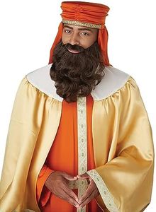 Wise Man Brown Wig and Beard Standard