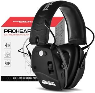 PROHEAR 030 2.0 Bluetooth with Charging Electronic Shooting Ear Protection Earmuffs, Noise Reduction Sound Amplification Hearing Protector for Gun Range and Hunting