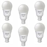 6 x Megaman 11W LED Ingenium BC B22 A60 Dimmable Light Bulb, 2800k, 810lm, 25 Year Life