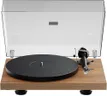 Pro-Ject Debut EVO 2, Next Generation Audiophile Turntable with Carbon Fiber tonearm, Electronic Speed Selection and pre-Mounted Pick it MM EVO Cartridge, Made in Europe (Real Wood Walnut)