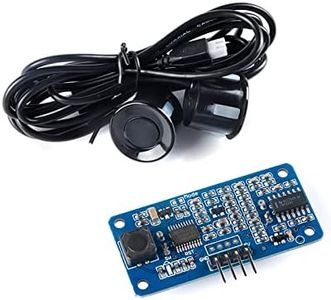 JESSINIE JSN-SR20-Y1 Ultrasonic Ranging Module Distance Measuring Sensor Module Range 2-500cm Waterproof and Dustproof Equipped with Dual Wire Probes