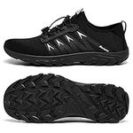 Racqua Mens&Womens Water Shoes Beach Sport Swim Shoes Quick-Dry Aqua Shoes Barefoot for Boating Fishing Diving Surfing Pool River Lake Hiking EU 39=UK 6.5