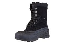 Kamik Men's Snow Boot, Black, 8 UK