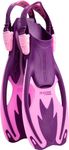 Cressi Children's Rocks Snorkeling Fins, Rose/Lilac, S M UK