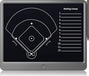 Baseball Coaching Board, 15" LCD Softball Tactical Board with Stylus Pen, Electronic Strategy Marker Board with Lock Function, Digital Baseball Board for Coaches Training Equipment