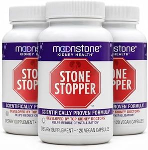 Stone Stopper Capsules, Kidney Stone Prevention, Calcium Oxalate Protector, Alkali Citrate Support Supplement, Developed by Urologists to Support Kidney Health, 90 Day Supply (360 Count)