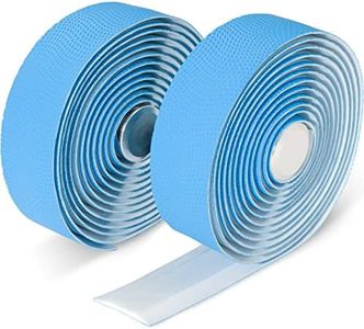 Domain Cycling Bike Handlebar Tape - Waterproof and Extra Long (94" x 1.2") with End Plugs for Road Bike Handles - Polyurethane Gel Road Bikes and Cycling