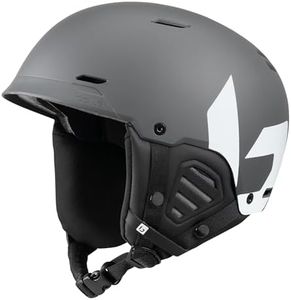 Bollé Ski Helmet Mute - Robust ABS Shell, AViD EPS Protection, Adjustable Click-to-Fit fit, Optimized Ventilation, Lightweight, Comfortable and Compatible with Competition Chin Guard