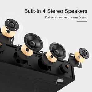 1 by ONE Vinyl Record Player – Black Turntable