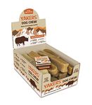 YAKERS Original Natural Dog Treats Dry Himalayan Yak Chew Bar, Dog Chew & Occupier, Medium (Pack of 20)