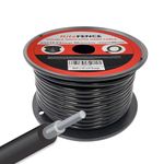 RiteFENCE Electric Fence Double Insulated Underground Hard Cable (66Ft, 12-1/2Gauge)