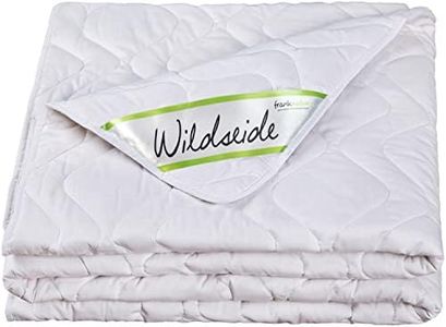 franknatur Sommerdecke 135x200 Bettdecke Sommer Wildseidendecke Baumwolle
