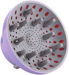 Hairizone Universal Hair Diffuser Adaptable for Blow Dryers with D-1.7-Inch to 2.6-Inch for Curly or Wavy Hair 6" x 6" x 3.1" Lavender