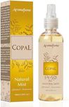 Copal Natural Resin Mist Spray by Aromafume | 100 ml / 3.3oz | Ideal for deep relaxation, spirituality & rituals | Made with Copal Resin from Mexico | Non-alcoholic, non-toxic & vegan